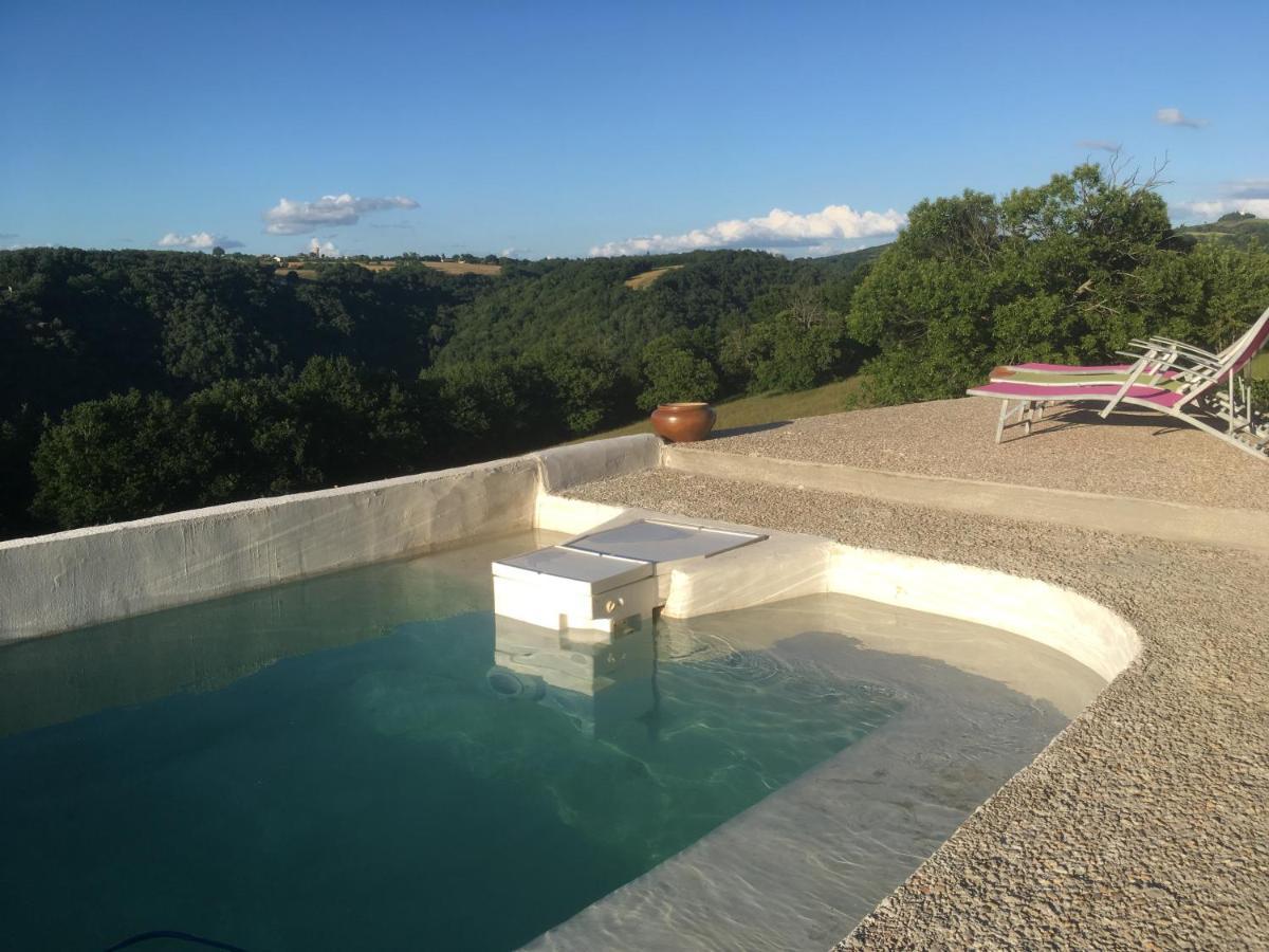 Hotel Chez Alice,simplicité et petite piscine à Mirandol-Bourgnounac Extérieur photo
