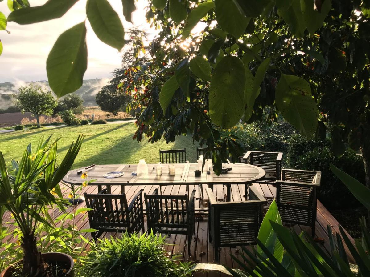 Hotel Chez Alice,simplicité et petite piscine à Mirandol-Bourgnounac Extérieur photo
